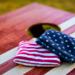 US Flag Themed Cornhole Bags