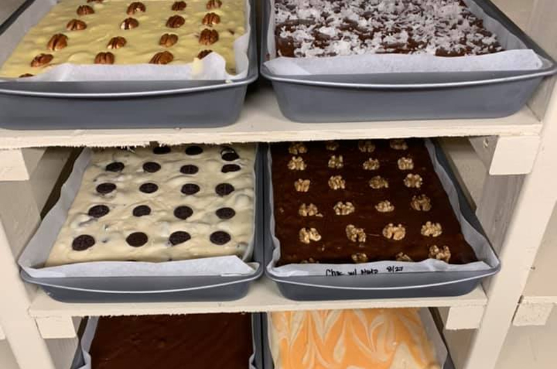 Trays of Fudge