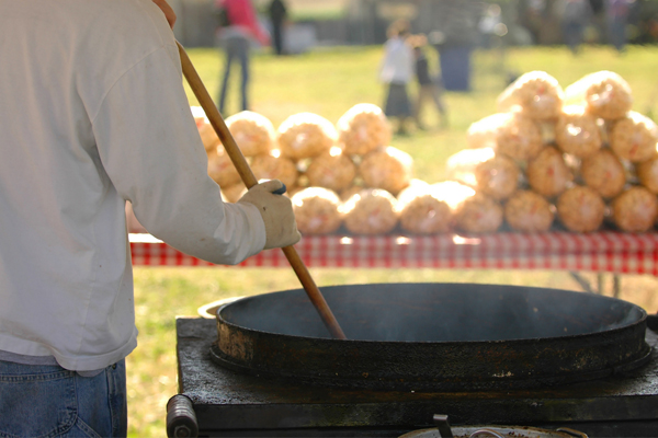 Kettle Corn Being Prepared Kettle Corn Being Prepared