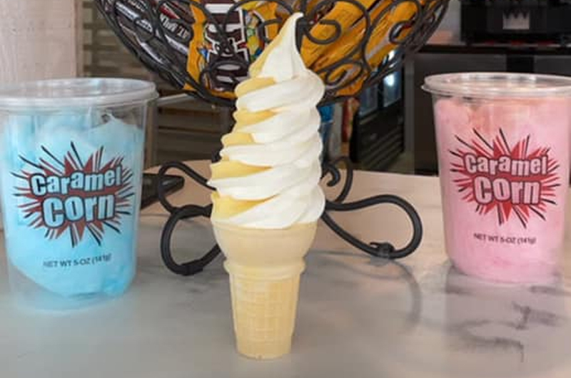 Soft Serve Ice Cream & Cotton Candy