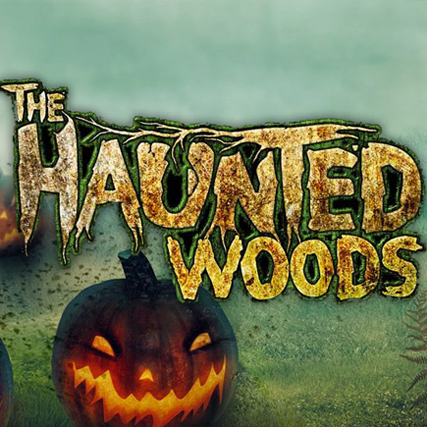 The Haunted Woods Logo Maris Farms Haunted Woods