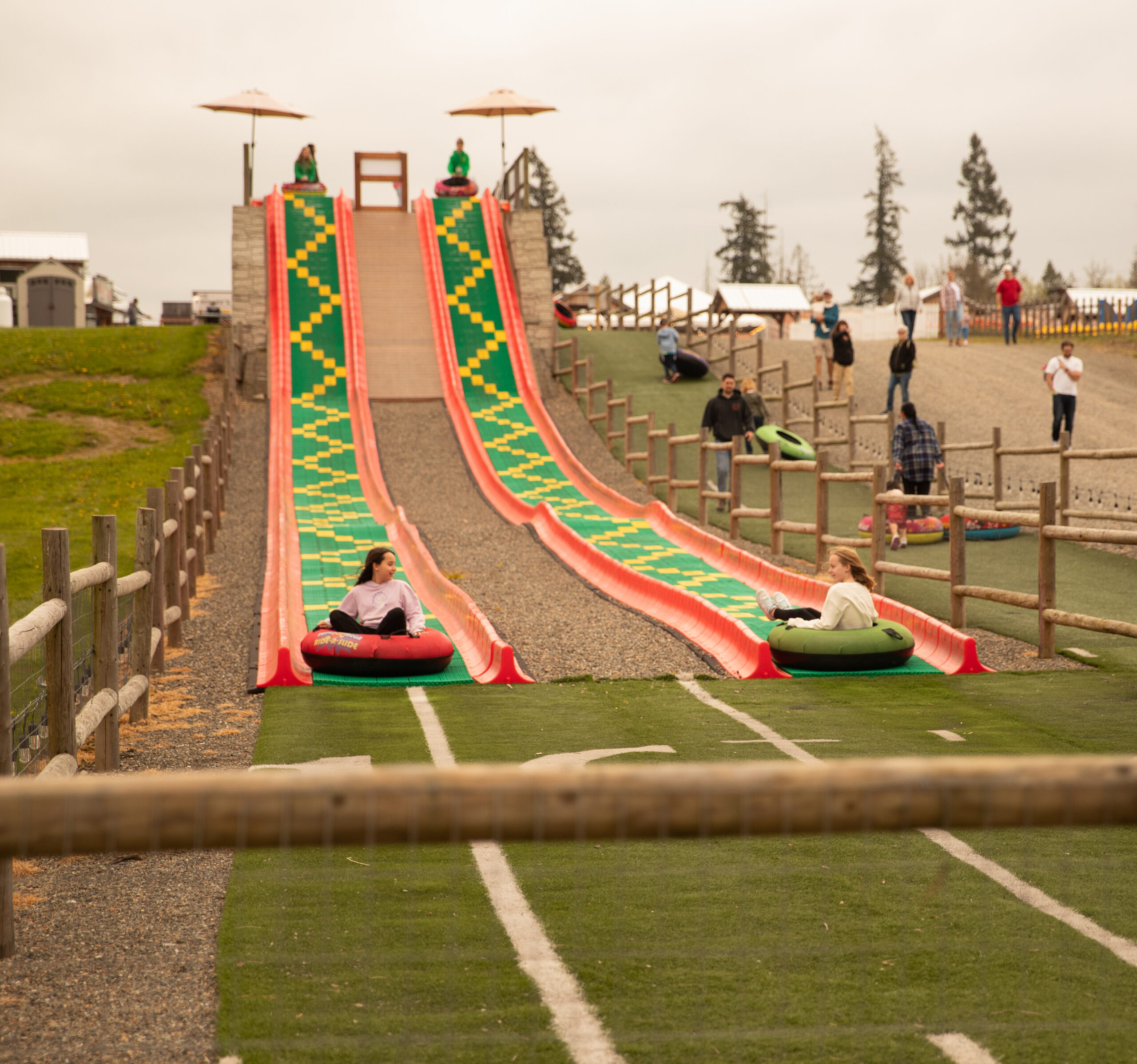 MEGA Slide attraction at Maris Farms SummerFest, one of 40 plus farm activities included with admission